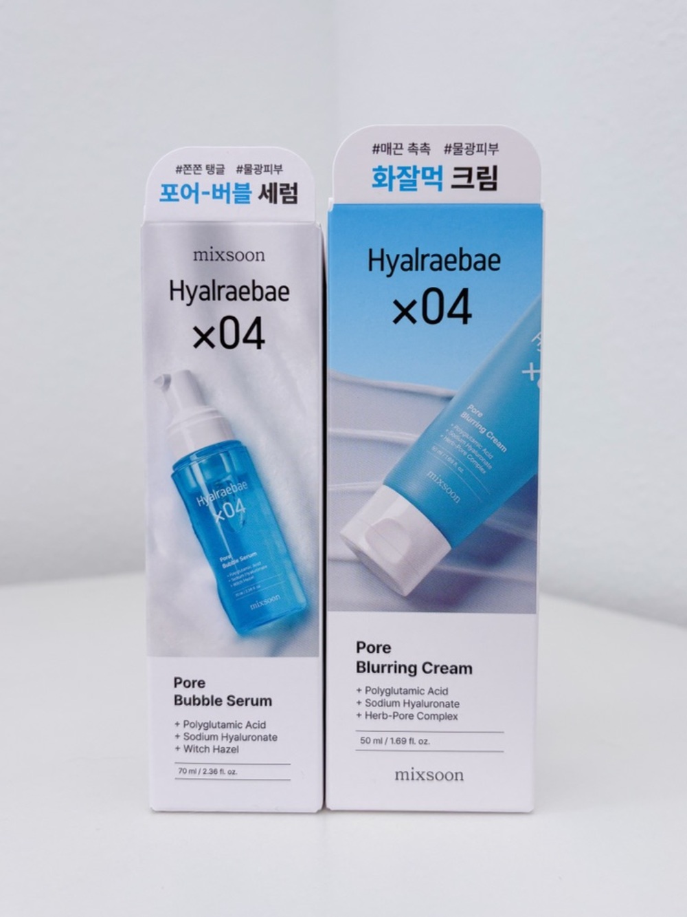 Mixsoon Hyalraebae Pore Duo (Serum & Cream)